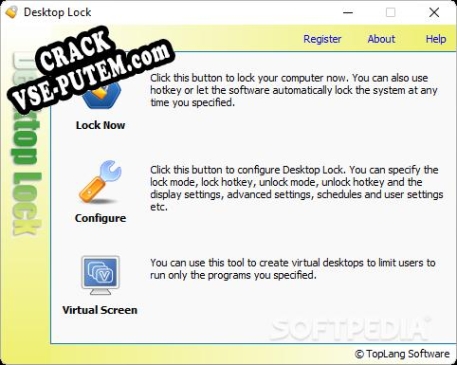 Desktop Lock Business и crack patch (взлом)