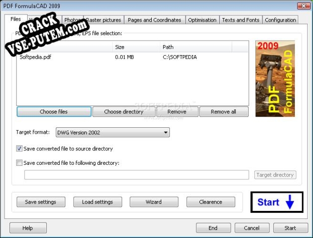 PDF FormulaCAD 2009 с patch/keygen