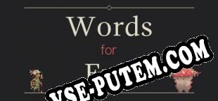 Words for Evil (2014/RUS/ENG/Лицензия)