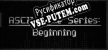 Русификатор ASCII Game Series Beginning