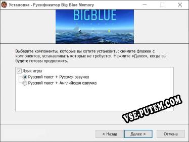 Big Blue Memory полный перевод игры