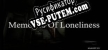 Memories Of Loneliness русификатор озвучки + текст