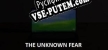 Русификатор The Unknown Fear