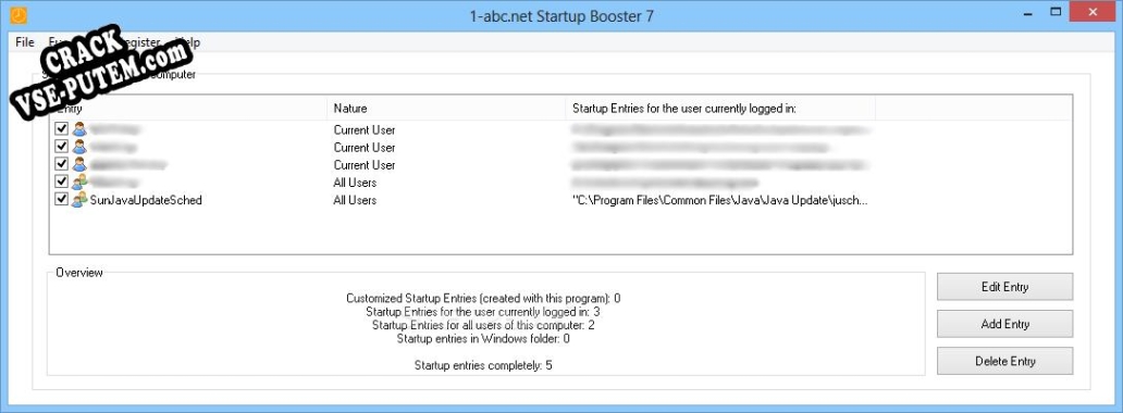 1-abc.net Startup Booster + crack/ключ