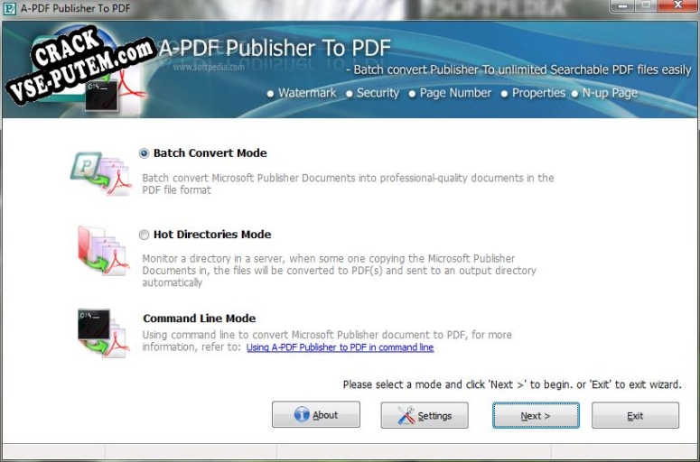 A-PDF Publisher to PDF + crack/ключ