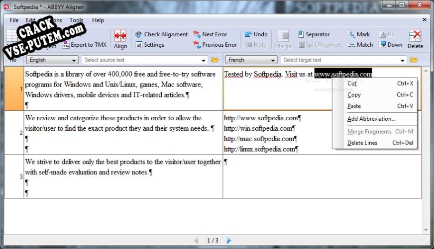 Keygen для ABBYY Aligner