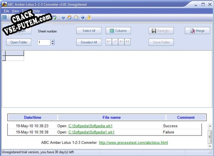 Crack для ABC Amber Lotus 1-2-3 Converter