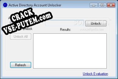 Active Directory Account Unlocker и crack patch (взлом)