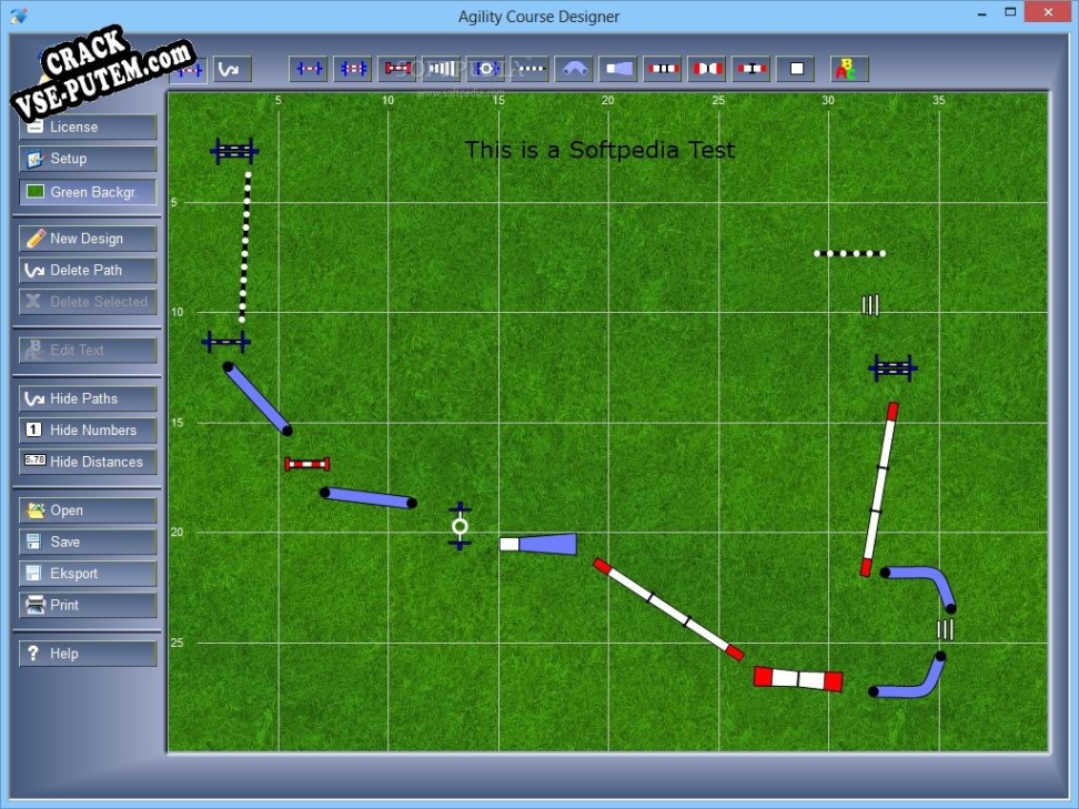 Взлом (keygen) Agility Course Designer