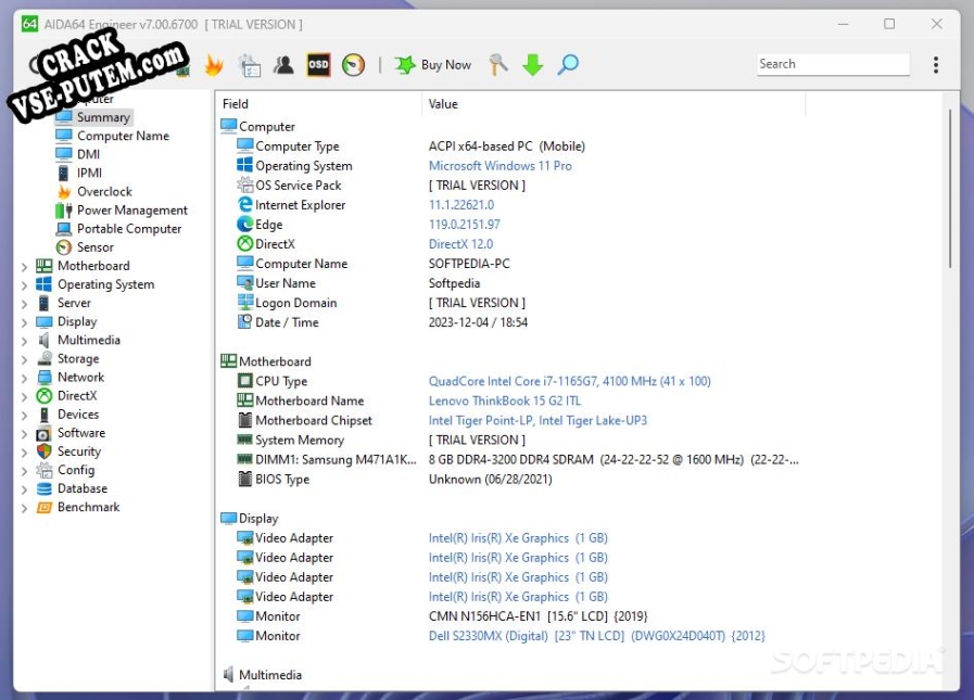 Взлом AIDA64 Engineer