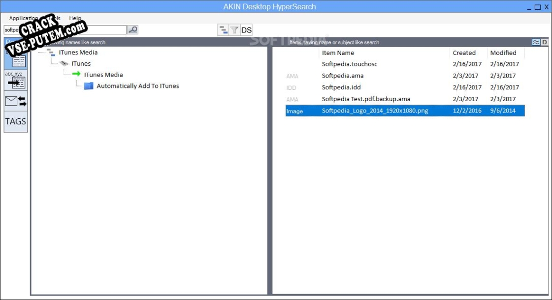 AKIN HyperSearch + crack/ключ