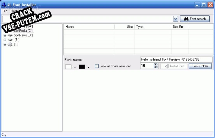 Взлом AL Font Installer