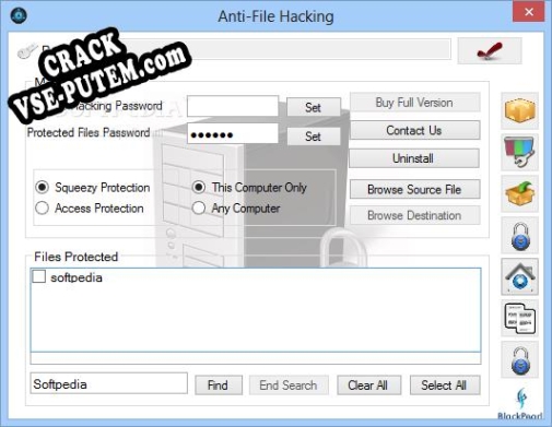 Crack для Anti-File Hacking