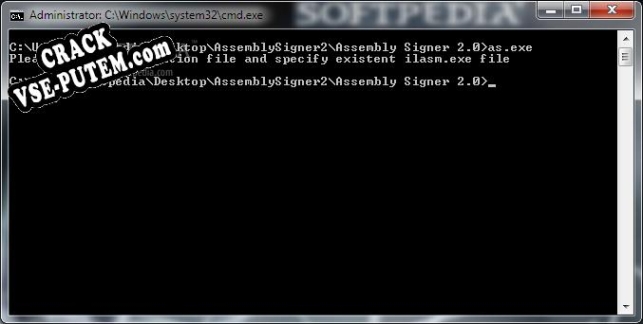 Crack для Assembly Signer