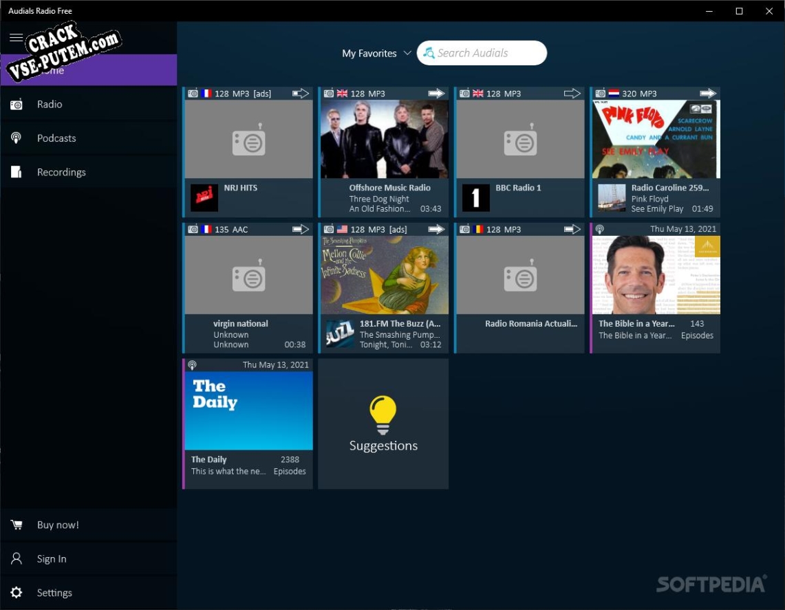 Audials Radio Store App keygen (кейген)