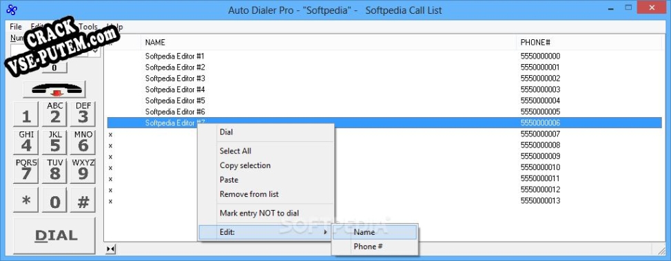 Auto Dialer Pro keygen (кейген)