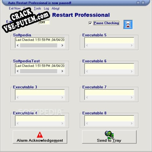 Взлом (keygen) Auto Restart Professional