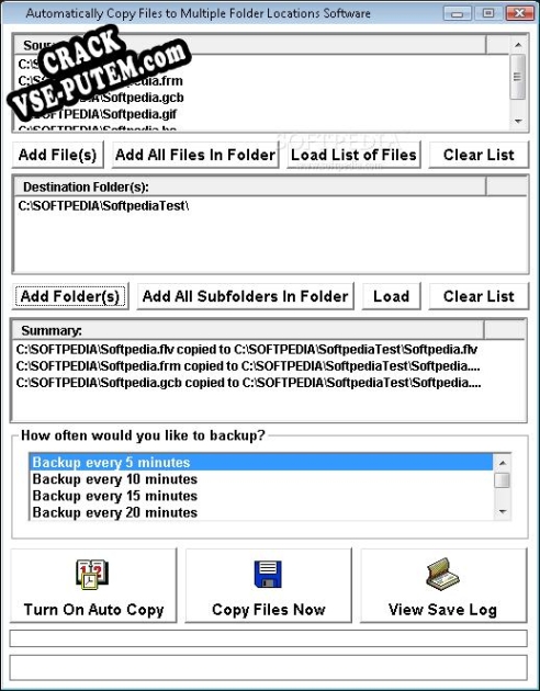 Automatically Copy Files to Multiple Folder Locations Software keygen (кейген)
