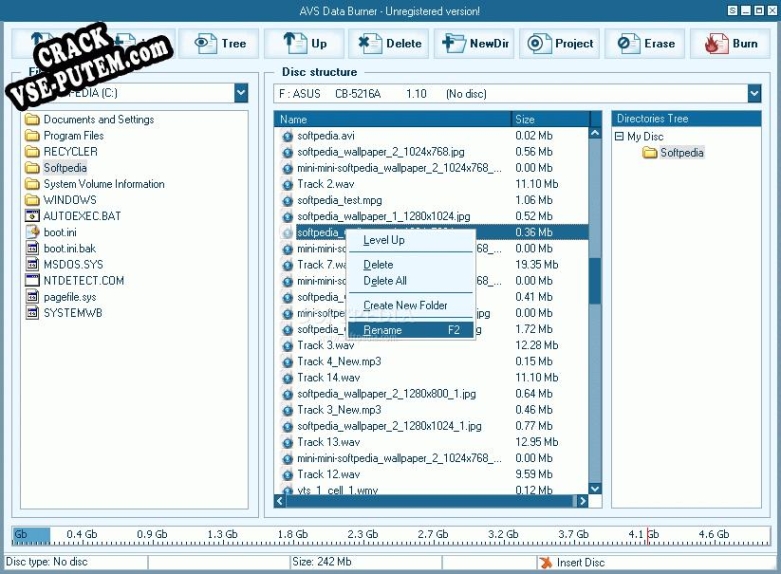 AVS Data Burner keygen (кейген)