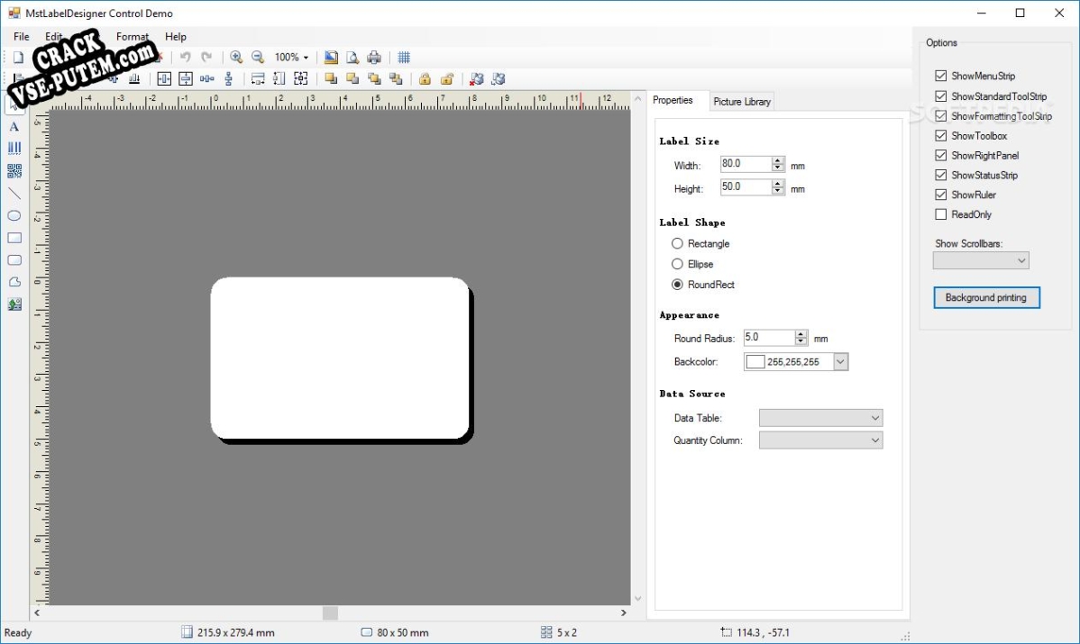 Barcode Label Printing SDK for .NET  + crack (кряк)