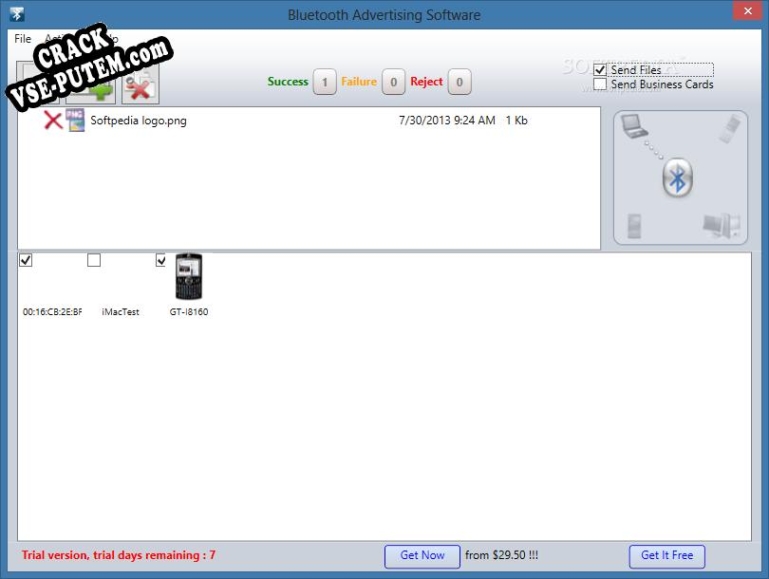 Bluetooth Advertising Software keygen (кейген)