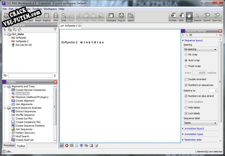 CLC RNA Workbench  + crack (кряк)