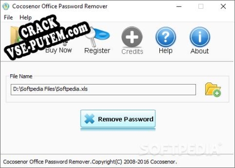 Взлом (keygen) Cocosenor Office Password Remover