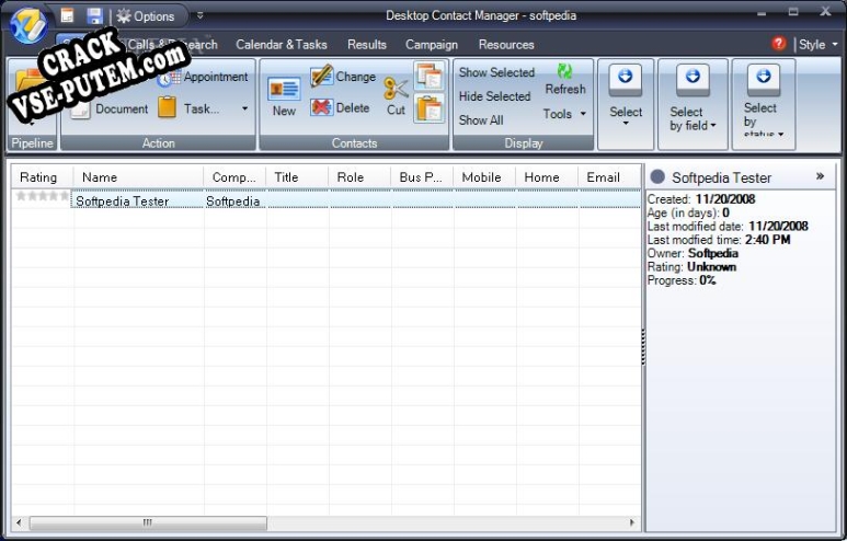 Desktop Contact Manager keygen (кейген)