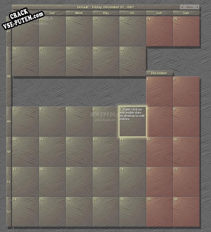 Desktop Wallpaper Calendar + crack/ключ