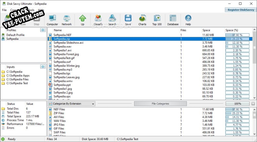 Disk Savvy Ultimate  + crack (кряк)