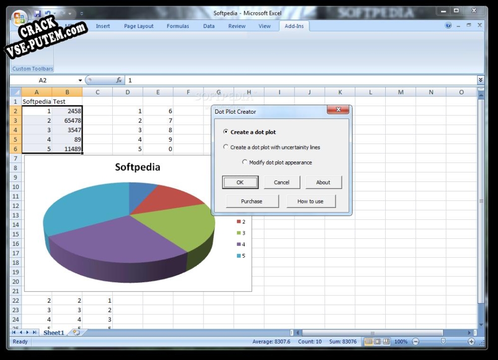 Dot Plot Creator и crack patch (взлом)