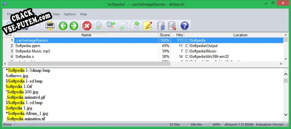 Ключ для dtSearch Publish