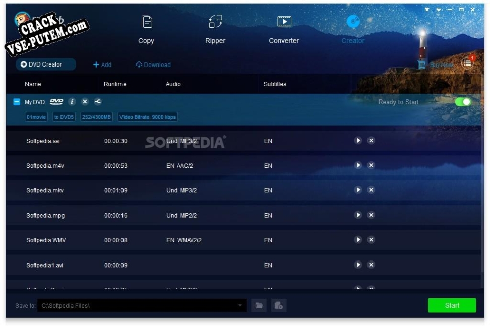 DVDFab DVD Creator и crack patch (взлом)