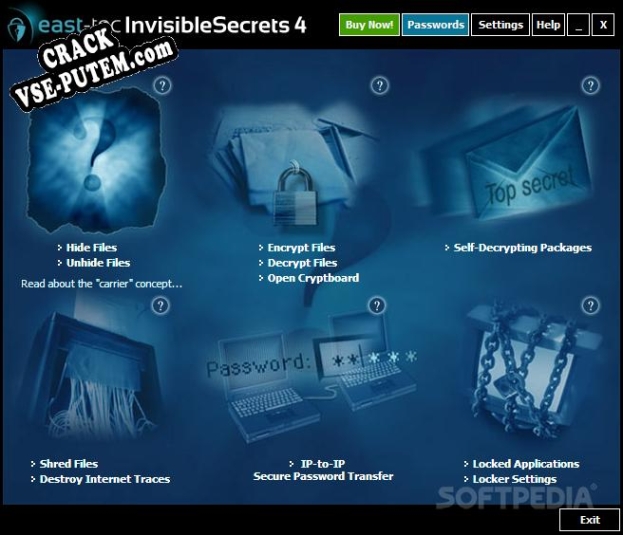 east-tec InvisibleSecrets + crack/ключ