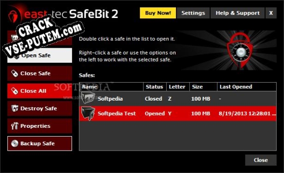 Crack для east-tec SafeBit