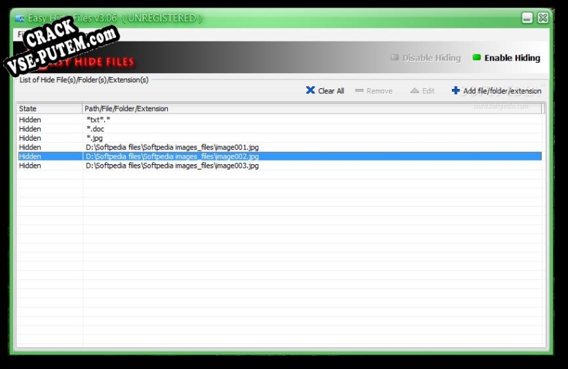 Easy Hide Files keygen (кейген)
