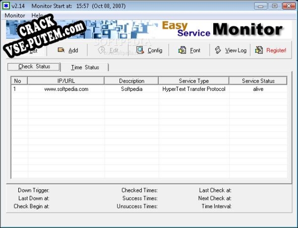 Взлом Easy Network Service Monitor