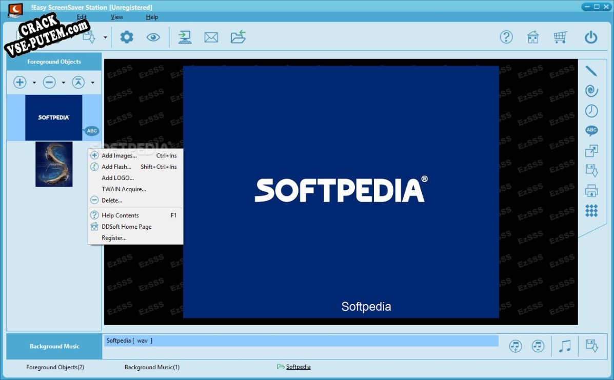 !Easy ScreenSaver Station с patch/keygen