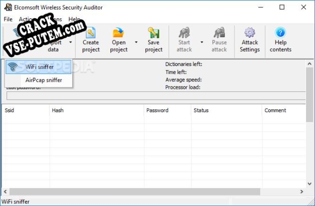 Взлом (keygen) Elcomsoft Wireless Security Auditor