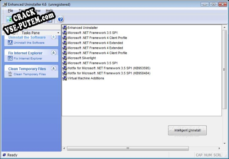 Взлом Enhanced Uninstaller