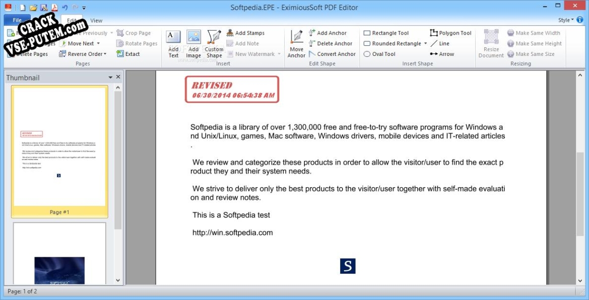 EximiousSoft PDF Editor keygen (кейген)