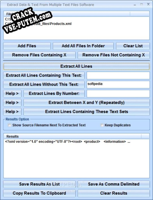 Extract Data & Text From Multiple Text Files Software и crack patch (взлом)