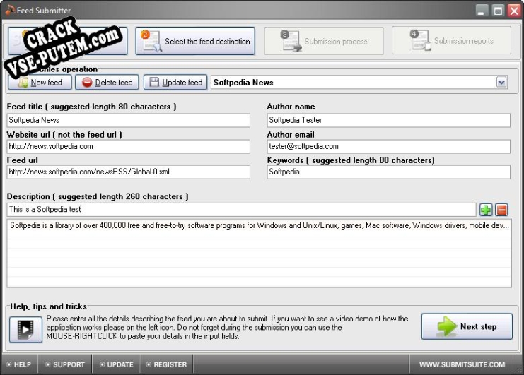 Feed Submitter keygen (кейген)
