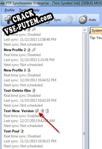 Взлом (keygen) FTP Synchronizer Enterprise