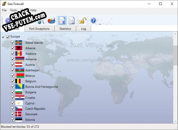Geo Firewall keygen (кейген)