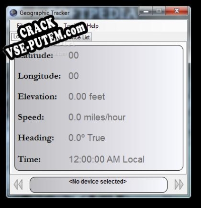 Geographic Tracker keygen (кейген)