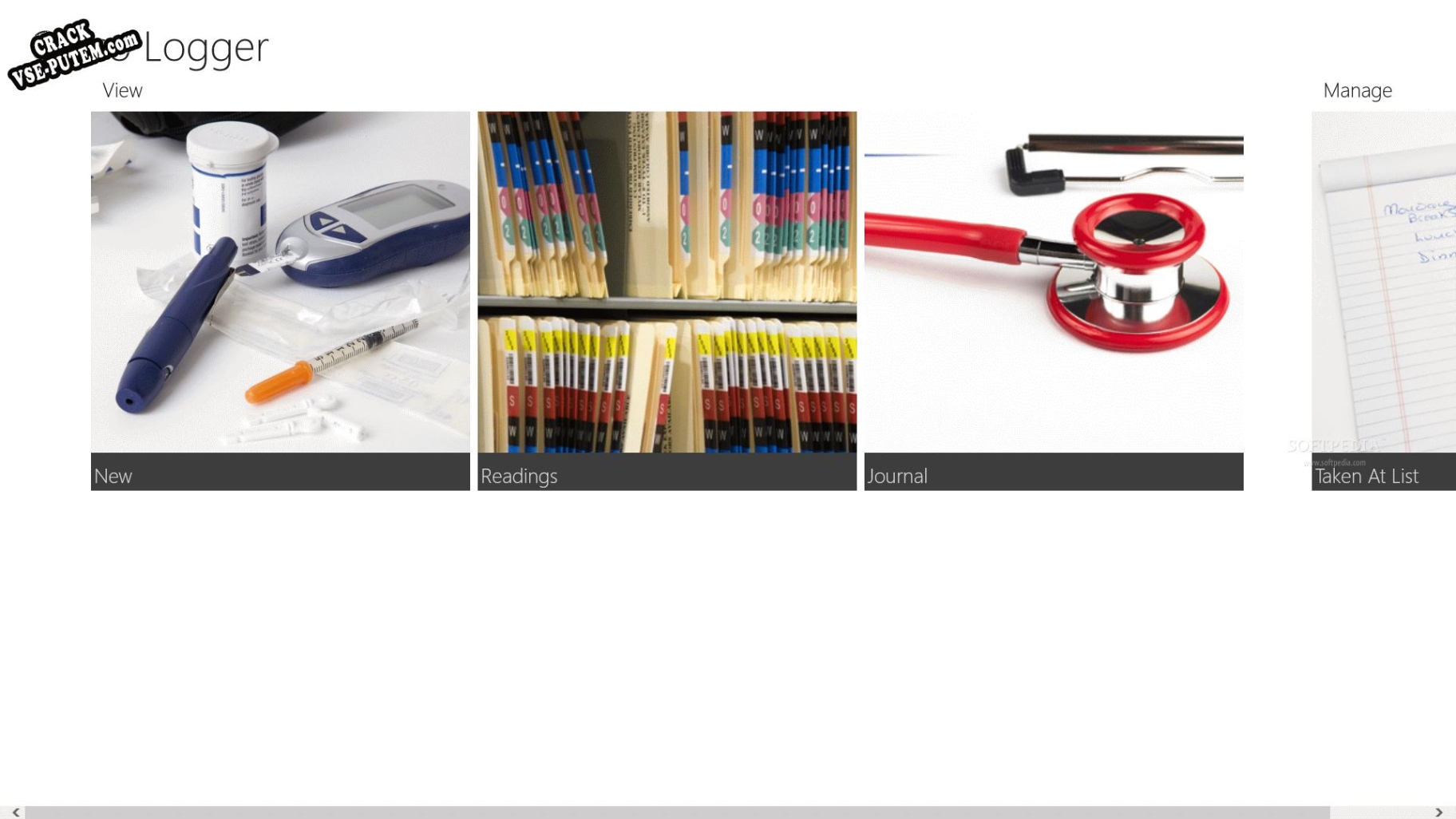 Gluco Logger for Windows 8  + crack (кряк)