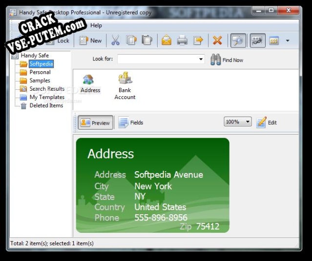 Handy Safe Desktop Professional + crack/ключ