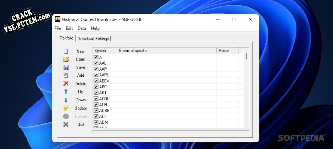 Historical Quotes Downloader + crack/ключ