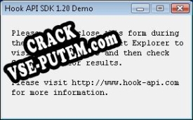 Crack для Hook API SDK
